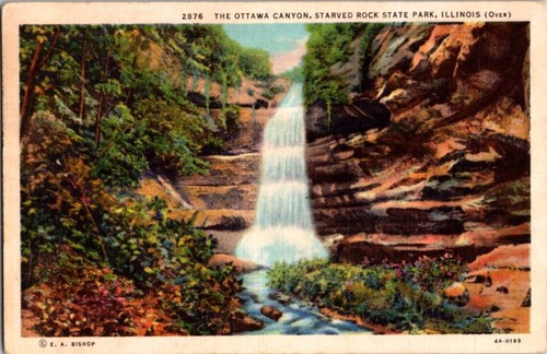 Utica postcard ottawa - utica,