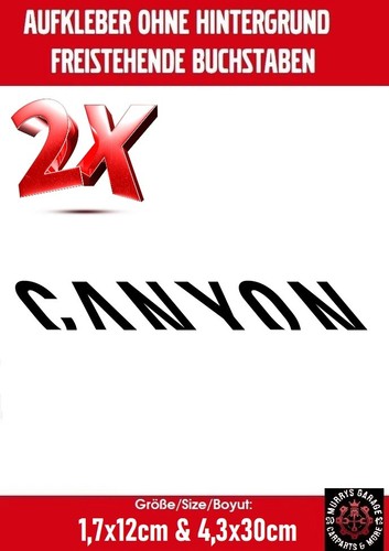 Canyon logo decal - logo,