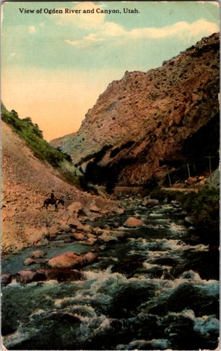 Ogden postcard view of - ogden, ut