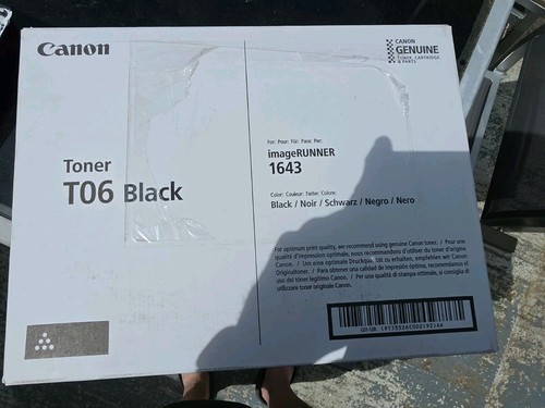 Genuine canon t06 - genuine, toner